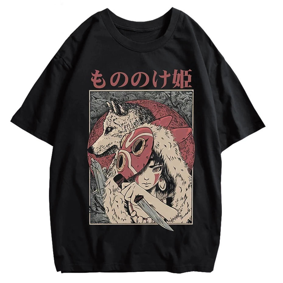 Japanisches T-Shirt <br> Mononoke