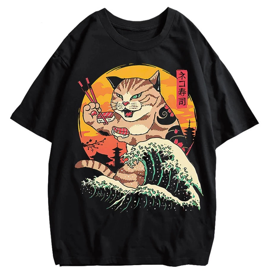 Japanisches T-Shirt <br> Haruno