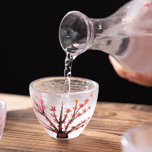 Sake Set Sakura