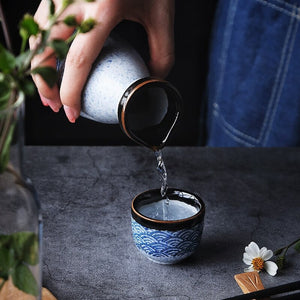 Sake Set Kanagawa